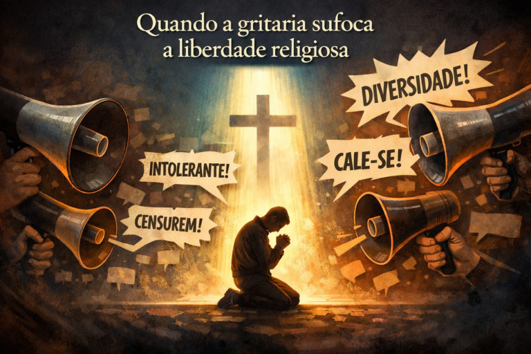 Quando a gritaria sufoca a liberdade religiosa