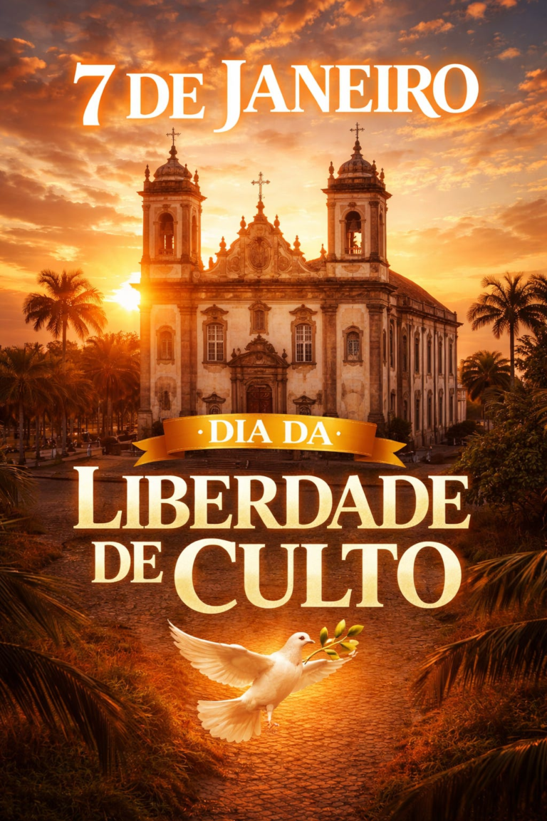🗓️ 7 de janeiro: liberdade de culto, liberdade real