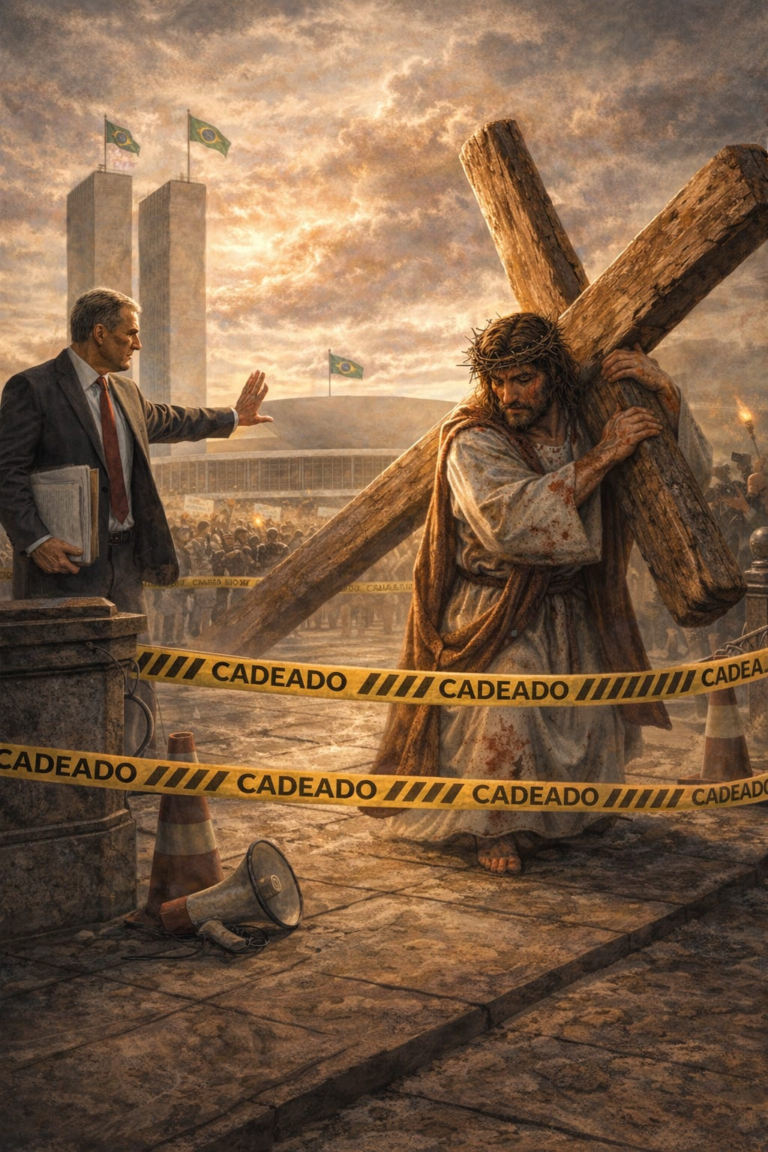 Querem uma fé celebrada na Páscoa, mas calada no resto do ano